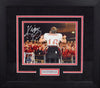 KLIFF KINGSBURY AUTOGRAPHED TEXAS TECH RED RAIDERS 8x10 FRAMED PHOTO COA