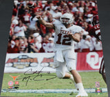 COLT McCOY AUTOGRAPHED TEXAS LONGHORNS 16x20 PHOTO GTSM
