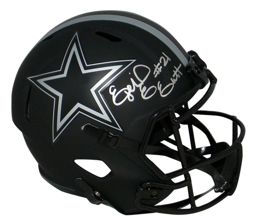 EZEKIEL ELLIOTT SIGNED DALLAS COWBOYS ECLIPSE FULL SIZE SPEED HELMET BECKETT