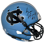 SAM HOWELL AUTOGRAPHED NORTH CAROLINA TAR HEELS FULL SIZE HELMET BECKETT