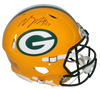 DAVANTE ADAMS AUTOGRAPHED SIGNED GREEN BAY PACKERS AUTHENTIC SPEED HELMET JSA