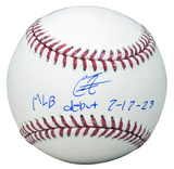 CHRISTIAN ENCARNACION-STRAND SIGNED REDS ORIOLES RAWLINGS MLB BASEBALL W/ DEBUT