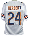 KHALIL HERBERT SIGNED AUTOGRAPHED CHICAGO BEARS #24 WHITE JERSEY BECKETT