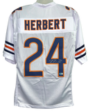 KHALIL HERBERT SIGNED AUTOGRAPHED CHICAGO BEARS #24 WHITE JERSEY BECKETT