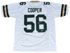 EDGERRIN COOPER SIGNED AUTOGRAPHED GREEN BAY PACKERS #56 WHITE JERSEY BECKETT