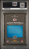 PATRICK MAHOMES SIGNED 2017 PANINI DONRUSS OPTIC RATED ROOKIE AUTO RC PSA  10