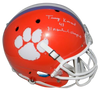 TERRY KINARD AUTOGRAPHED SIGNED CLEMSON TIGERS FULL SIZE HELMET JSA W/ 81 CHAMPS