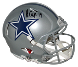 AMARI COOPER AUTOGRAPHED DALLAS COWBOYS FULL SIZE AUTHENTIC SPEED HELMET JSA