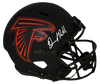 DESMOND RIDDER SIGNED ATLANTA FALCONS ECLIPSE FULL SIZE SPEED HELMET BECKETT