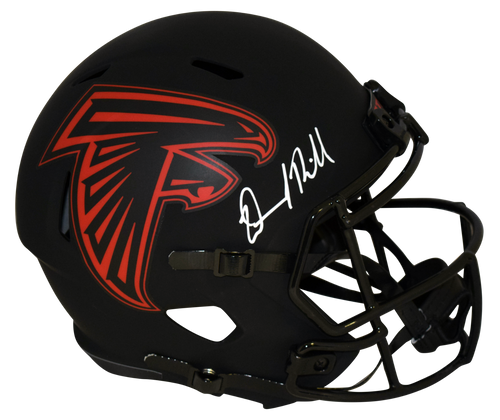 DESMOND RIDDER SIGNED ATLANTA FALCONS ECLIPSE FULL SIZE SPEED HELMET BECKETT