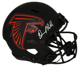 DESMOND RIDDER SIGNED ATLANTA FALCONS ECLIPSE FULL SIZE SPEED HELMET BECKETT