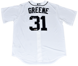 RILEY GREENE AUTOGRAPHED DETROIT TIGERS #31 WHITE NIKE JERSEY FANATICS / MLB