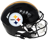KALEB JOHNSON SIGNED PITTSBURGH STEELERS AUTHENTIC SPEEDFLEX HELMET BECKETT