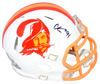CALIJAH KANCEY SIGNED TAMPA BAY BUCCANEERS THROWBACK SPEED MINI HELMET BECKETT