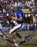 STEVE SPURRIER AUTOGRAPHED FLORIDA GATORS 8x10 PHOTO W/ 66 HEISMAN