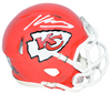 KENNETH WALKER III SIGNED KANSAS CITY CHIEFS SPEED MINI HELMET BECKETT