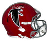 DESMOND RIDDER SIGNED ATLANTA FALCONS FULL SIZE RED THROWBACK HELMET BECKETT
