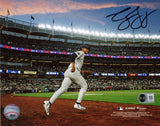 GEORGE LOMBARD JR SIGNED NEW YORK YANKEES MLB DEBUT 8x10 PHOTO BECKETT
