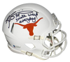 RICKY WILLIAMS SIGNED TEXAS LONGHORNS SPEED MINI HELMET W/ SMOKE WEED EVERYDAY