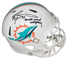 RICKY WILLIAMS SIGNED MIAMI DOLPHINS F/S SPEED HELMET W/ SMOKE WEED EVERYDAY