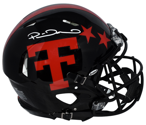 PATRICK MAHOMES SIGNED TEXAS TECH RED RAIDERS 100 YEAR AUTHENTIC SPEED HELMET