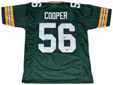 EDGERRIN COOPER SIGNED AUTOGRAPHED GREEN BAY PACKERS #56 JERSEY BECKETT
