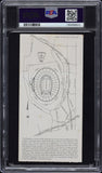 JOHN RIGGINS SIGNED 1983 SUPER BOWL XVII 17 TICKET REDSKINS DOLPHINS PSA AUTO 10