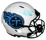 RYAN TANNEHILL SIGNED TENNESSEE TITANS LUNAR AUTHENTIC SPEED HELMET BECKETT