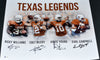 RICKY WILLIAMS EARL CAMPBELL VINCE YOUNG COLT McCOY SIGNED UT TEXAS 16x20 PHOTO
