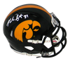 NOAH FANT AUTOGRAPHED SIGNED IOWA HAWKEYES SPEED MINI HELMET BECKETT