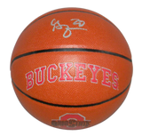 GREG ODEN AUTOGRAPHED SIGNED OHIO STATE BUCKEYES FULL SIZE BASKETBALL JSA