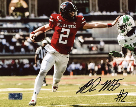 MIKE EVANS AUTOGRAPHED TEXAS A&M AGGIES 8x10 PHOTO JSA