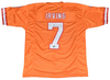 BUCKY IRVING SIGNED TAMPA BAY BUCCANEERS BUCS #7 ORANGE JERSEY BECKETT