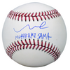 MUNETAKA MURAKAMI SIGNED CHICAGO WHITE SOX RAWLINGS MLB BASEBALL + MURAKAMI SAMA