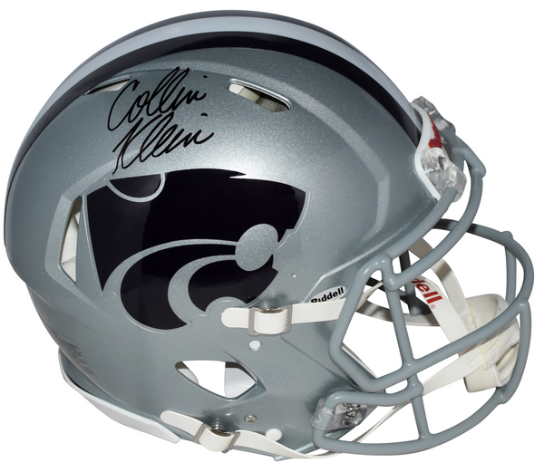 COLLIN KLEIN AUTOGRAPHED KANSAS STATE WILDCATS AUTHENTIC SPEED HELMET BECKETT
