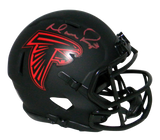 MATT RYAN AUTOGRAPHED SIGNED ATLANTA FALCONS ECLIPSE SPEED MINI HELMET BECKETT
