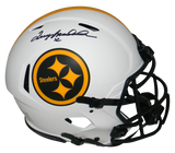 TERRY BRADSHAW SIGNED PITTSBURGH STEELERS LUNAR AUTHENTIC SPEED HELMET BECKETT