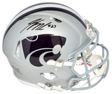 JORDY NELSON SIGNED KANSAS STATE WILDCATS AUTHENTIC SPEED HELMET BECKETT