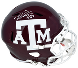 VON MILLER AUTOGRAPHED SIGNED TEXAS A&M AGGIES FULL SIZE SPEED HELMET BECKETT