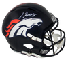 JERRY JEUDY AUTOGRAPHED SIGNED DENVER BRONCOS FULL SIZE SPEED HELMET BECKETT