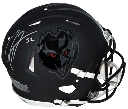 ERIC DICKERSON SIGNED SMU MUSTANGS RED CHROME AUTHENTIC HELMET W/ PONY EXPRESS