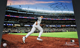 GEORGE LOMBARD JR SIGNED NEW YORK YANKEES MLB DEBUT 16x20 PHOTO BECKETT