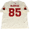 TREY McBRIDE SIGNED ARIZONA CARDINALS 2025 RIVALRIES #85 NIKE JERSEY BECKETT