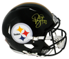 TROY POLAMALU SIGNED PITTSBURGH STEELERS FULL SIZE SPEED AUTHENTIC HELMET BAS
