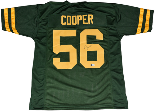EDGERRIN COOPER AUTOGRAPHED SIGNED GREEN BAY PACKERS #56 JERSEY BECKETT