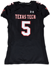PATRICK MAHOMES SIGNED TEXAS TECH #5 UNDER ARMOUR 2014 TEAM ISSUED JERSEY