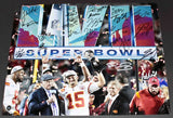 PATRICK MAHOMES ANDY REID  BOLTON SUPER BOWL LVII CHIEFS TEAM SIGNED 16x20 PHOTO