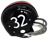 WALT GARRISON SIGNED OKLAHOMA STATE COWBOYS FULL SIZE THROWBACK RK HELMET