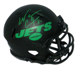 WAYNE CHREBET SIGNED AUTOGRAPHED NEW YORK JETS ECLIPSE SPEED MINI HELMET JSA
