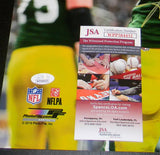 AARON JONES SIGNED AUTOGRAPHED GREEN BAY PACKERS VS COWBOYS 16x20 PHOTO JSA